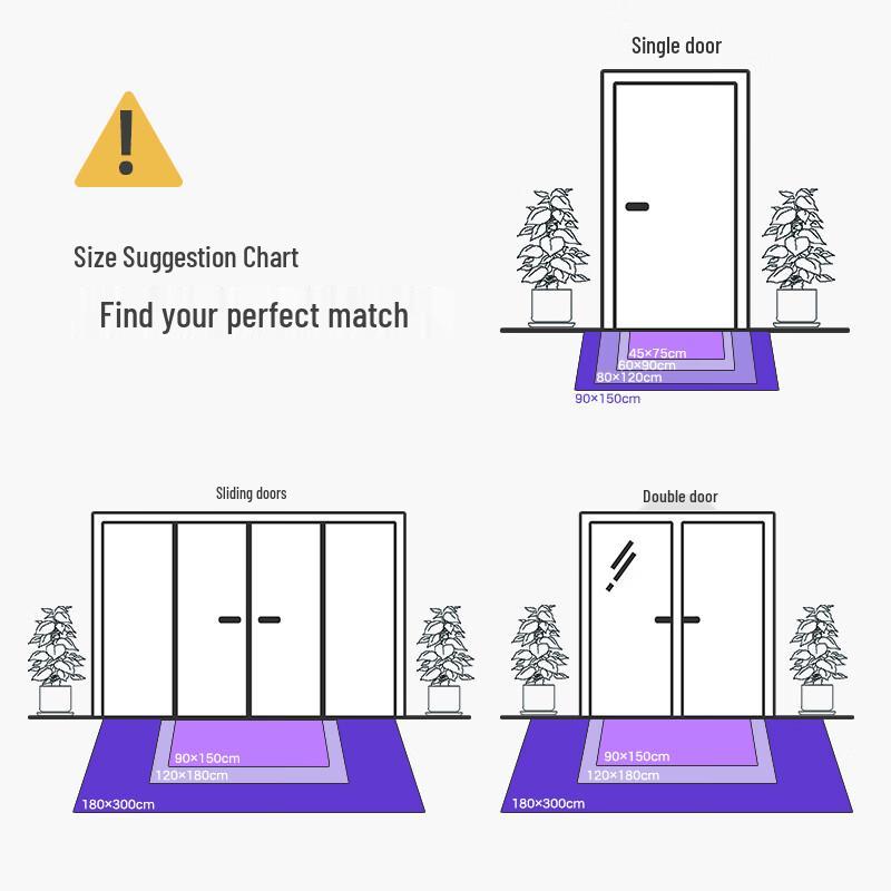 Beneng Imitation Coir Scraper Doormat