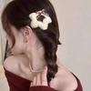 1/4PCS Winter Plush Y2K Star BB Hair Clips for Women Hairpins Cute Fluffy Side Bangs Clips Fashion Headdress Hair Accessories