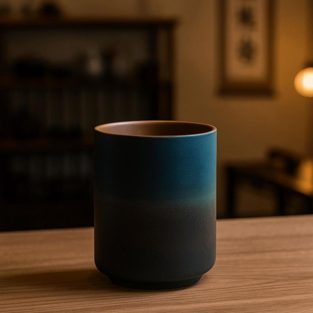 Stoneware Master Cup Gradient Color Water Cup Practical Japanese Tea Cup  Restaurant