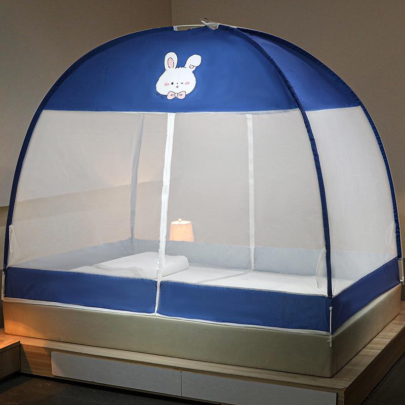 Installation-free Yurt Mosquito Net Home Encryption Single Student Dormitory Double Bed Baby Foldable Mosquito Net