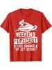 Weekend Forecast 100 Chance Of Jet Skiing Tshirt 100 Cotton Oneck Short Sleeve Summer Casual Unisexs Tshirt Streetwear