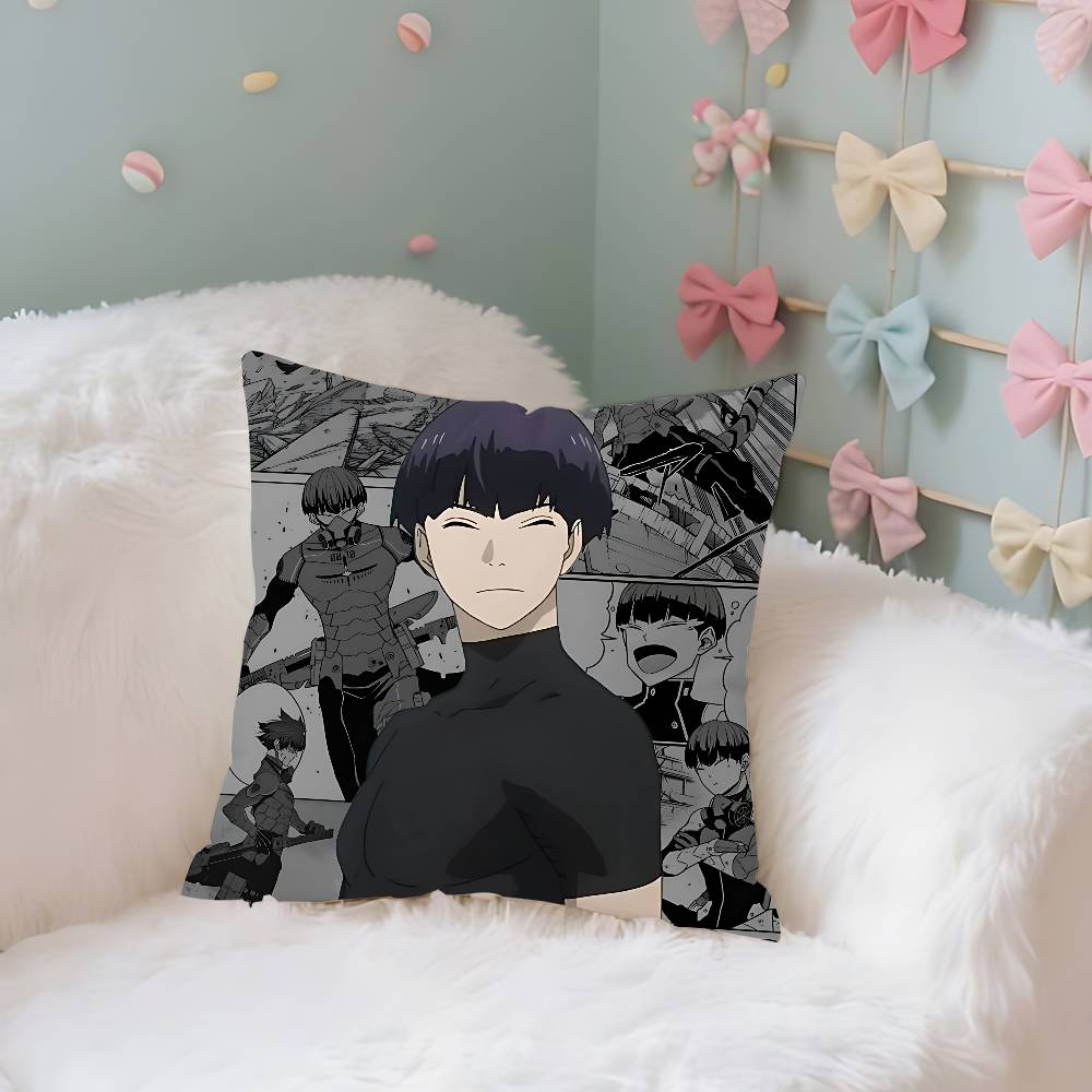 Anime KKaiju No  S Case Plush Fabric Soft Pillowcase Double Sided Print Cushion Cover Household Gifts