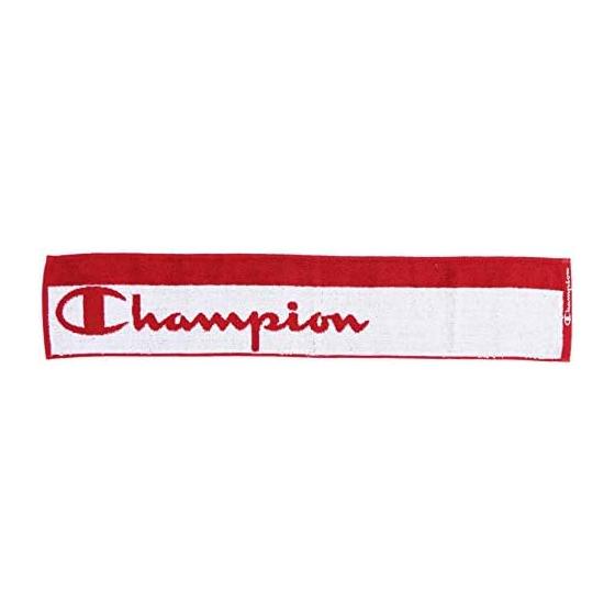 Champion Muffler Towel Approx. 15 x 90cm Two Tone Logo Red 5065003900