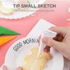200 Pcs Cupcake Decor Icing Bags Anti-burst Piping Bags Disposable Pastry Bags