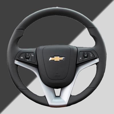 Nappa Leather Customized Car Steering Wheel Cover For Cruze Hatchback Sedan 2009-2014 Aveo 2011-2014 Orlando 2010-2015