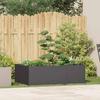 VidaXL Planter Black 120x80x40 Cm Steel 860745