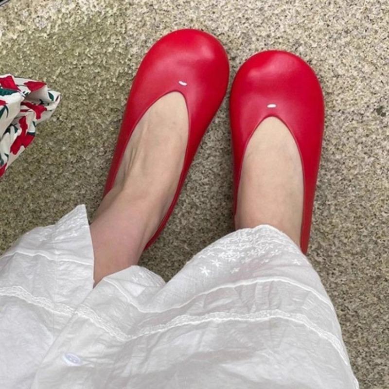 Fashion Street Style Round Toe Women Mary Jane Shoes Fashion Slip On Soft Sole Flats Spring Autumn Ladies Shoes