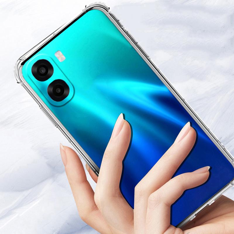 For OPPO A6X A6 Pro Case Air Protection Silicone Clear Transparent Shockproof Housing for OPPO A6 Pro Phone Casing
