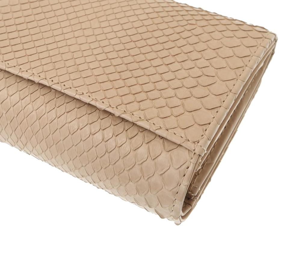 [Genten] Grace Python Bifold Wallet