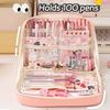 Pencil Case Large Capacity Bag Pouch Box For Girls Japanese Korean Schools Offices Supplies