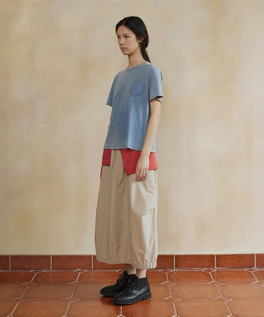 Monokeulom Aube String Skirt (Beige)