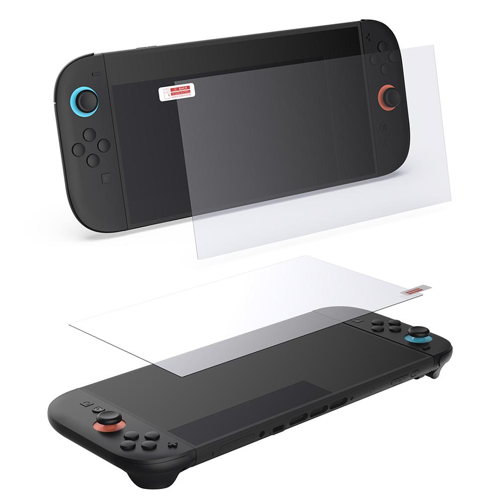 2 Stück Stoßfeste Schutzhülle für Nintendo Switch 2 Gamecontroller Abdeckung mit Ständer Kratzfeste Hülle Gaming-Zubehör