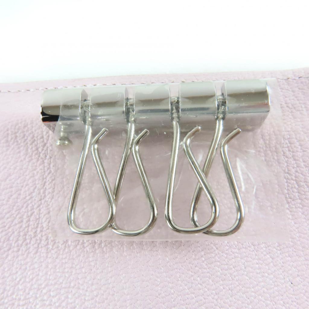 Pristine HERMES Key Holder  Bean 4 Hooks Shave Women Used