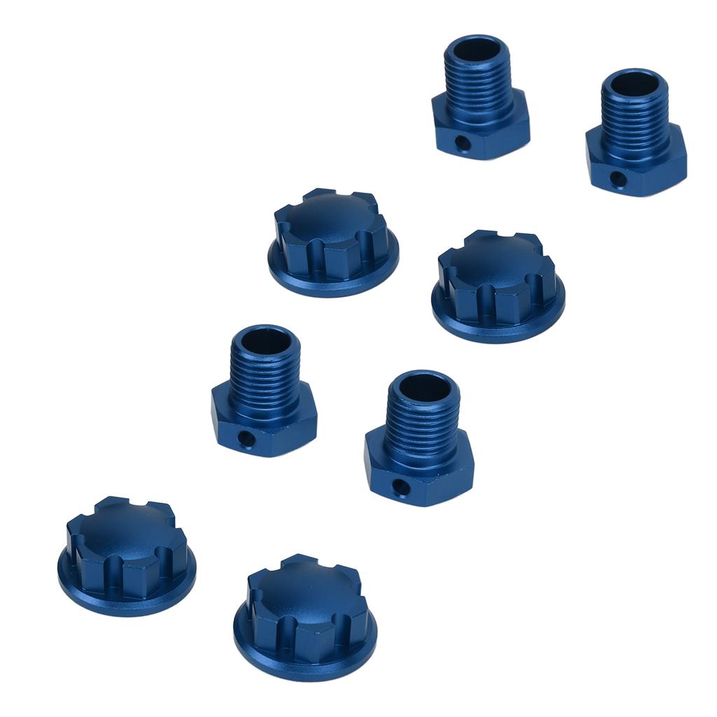17mm RC Wheel Hubs Hex Kit Aluminium Alloy RC Wheel Hubs Adapter for TRAXXAS 1 10 Upgrade Blue