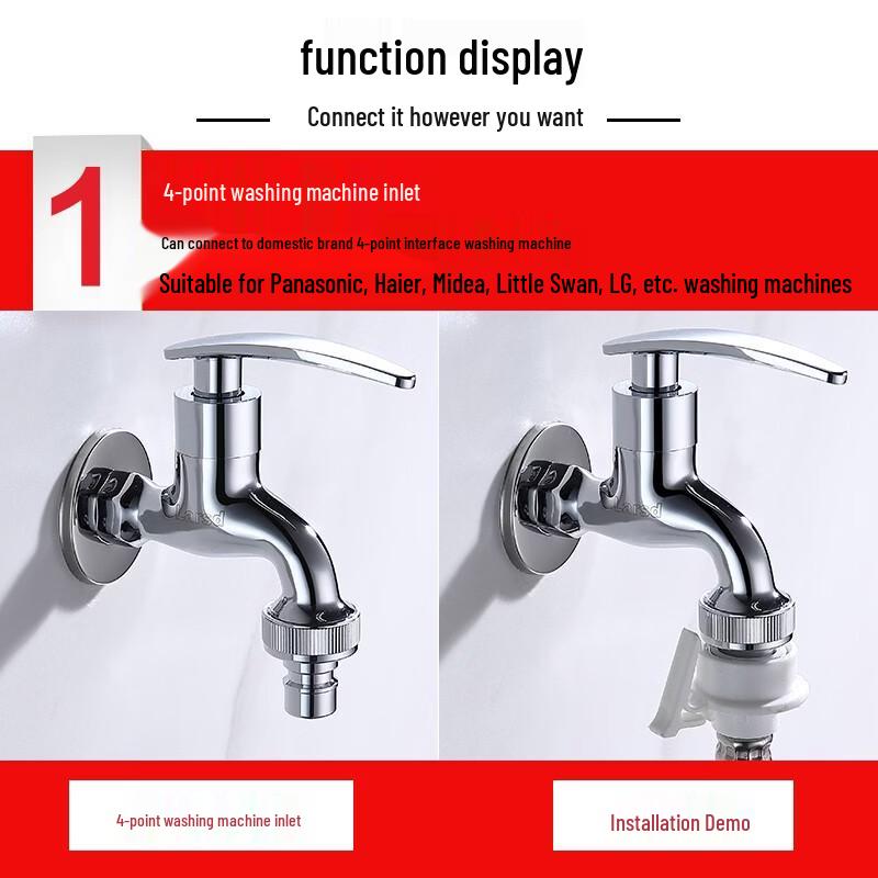 Larsd LX207 Quick-Open Mop Pool Faucet
