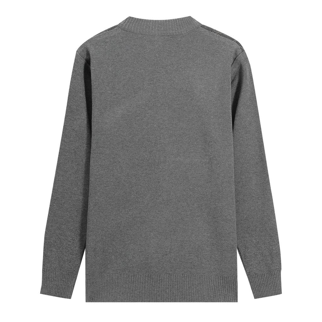 CEEN Knit Crew Neck Sweater with Half Zip and High Perfect for and Perfect for and Warm and Cold Plus Sizes Available Men's Neck, Casual, Business,