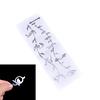 1Pc Diy Tree Of Life Guitar Or Bass Fretboard Inlay Sticker Silver Color