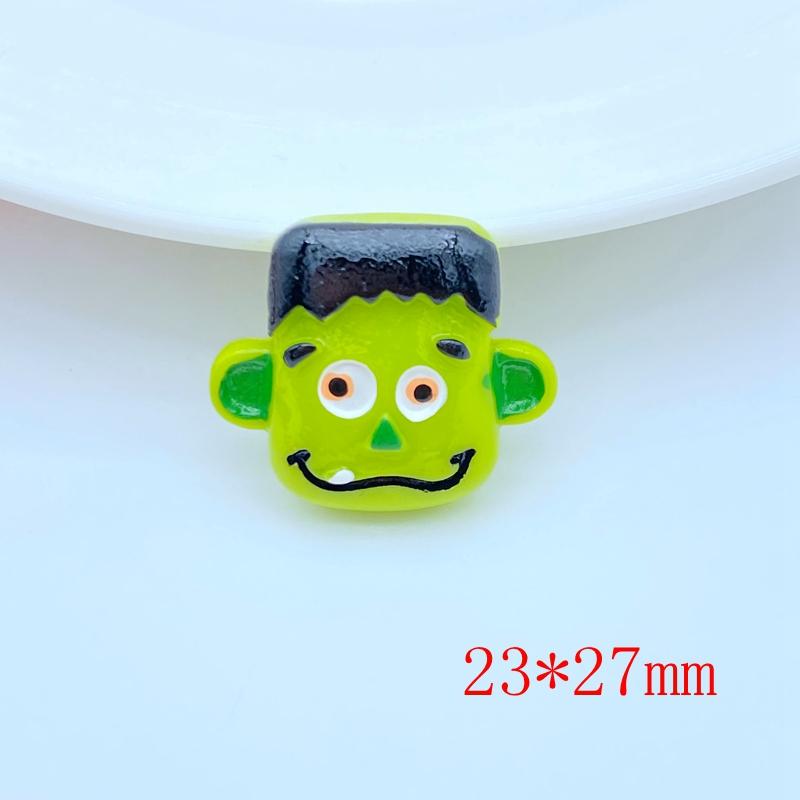 

10Pcs New Mixed Cartoon Halloween Series Flat Back Resin Scrapbooking DIY Jewelry Craft Decoration Accessories L57