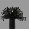 Korean Pearl Ruffle Gauze Floral Bouquet Wrapping Material - Pleated Mesh Wave Gauze