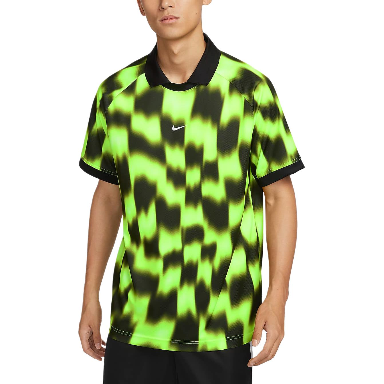 

Nike Culture Loose Fit Pullover Crew Neck Short Sleeve Soccer Shirt Men tops Fluorescent-Yellow Black White FZ0433-702