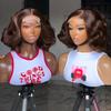Loose Body Wave Chocolate Brown 4x4 5x5 HD Lace Frontal Bob Wigs Human Hair PrePlucked Brazilian Colored Human Hair Wigs 250%
