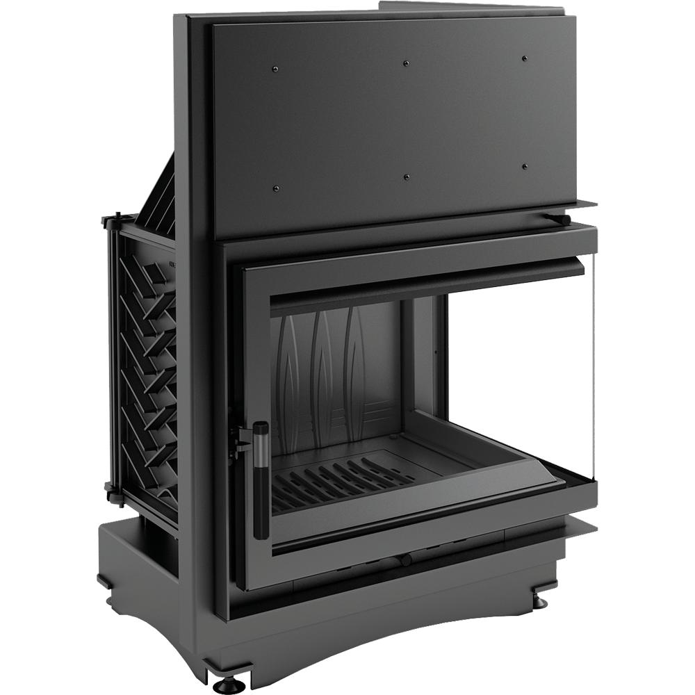 Cast Iron Fireplace KRATKI ZUZIA Right 15 kW Ø 200