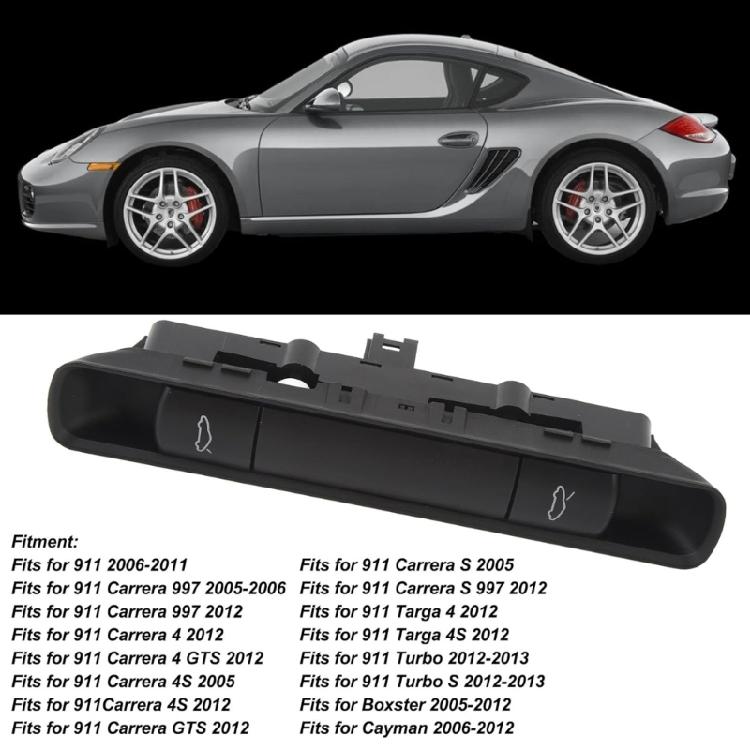 Trunk Lid Release Switch Decklid Release Interior Switch for 911 Boxster Cayman