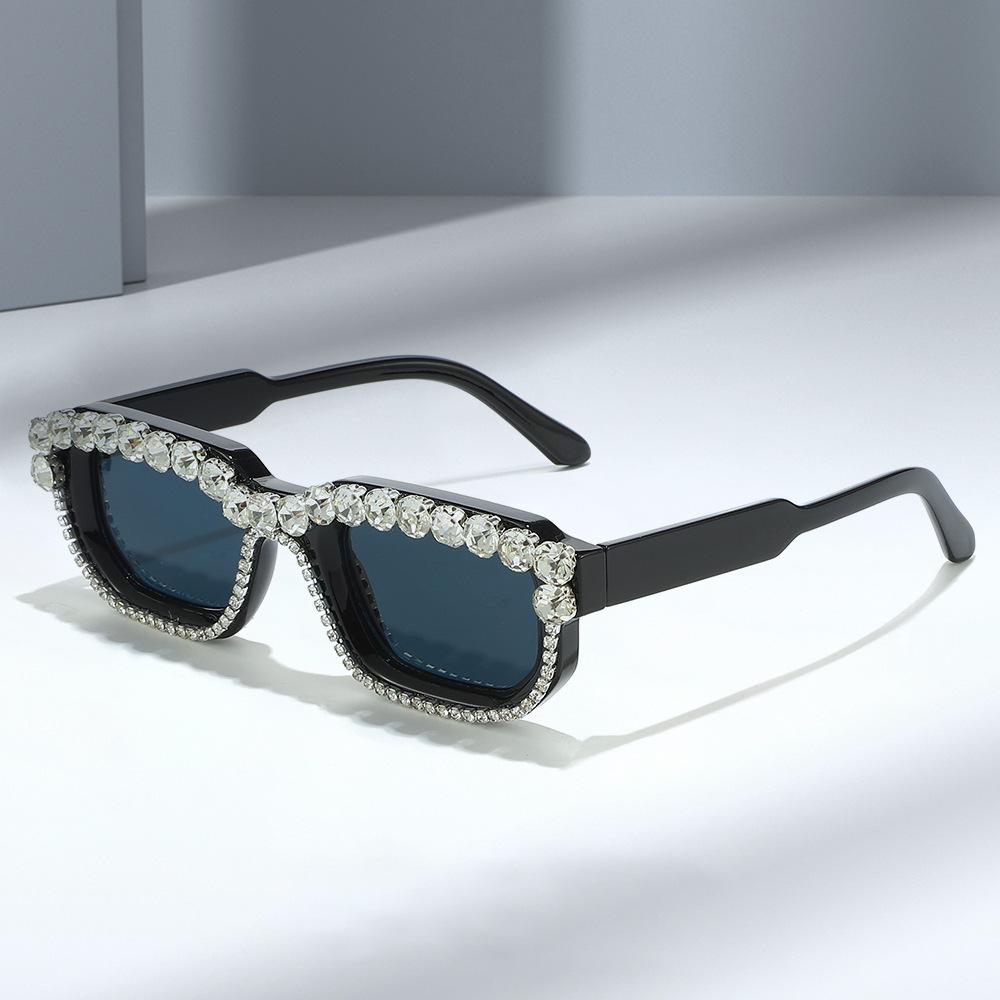 Square Sunglasses For Women & Men  Colorful Diamond-Studded Fall New Arrivals Trendy Glasses & Shades