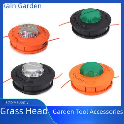 OMA Stringing Grass Trimmer Head - Lawn Mower Accessory with Nylon Line