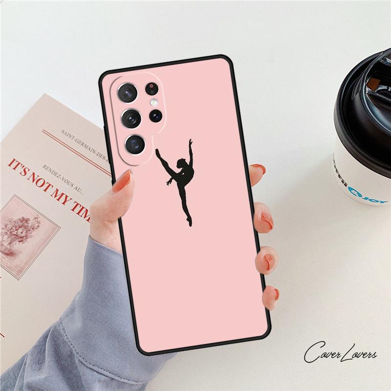 Ballerina Dance phone case For Samsung Galaxy S24 S25 S23 S22 Ultra Note 10 20 Plus S20 S21 FE Cover