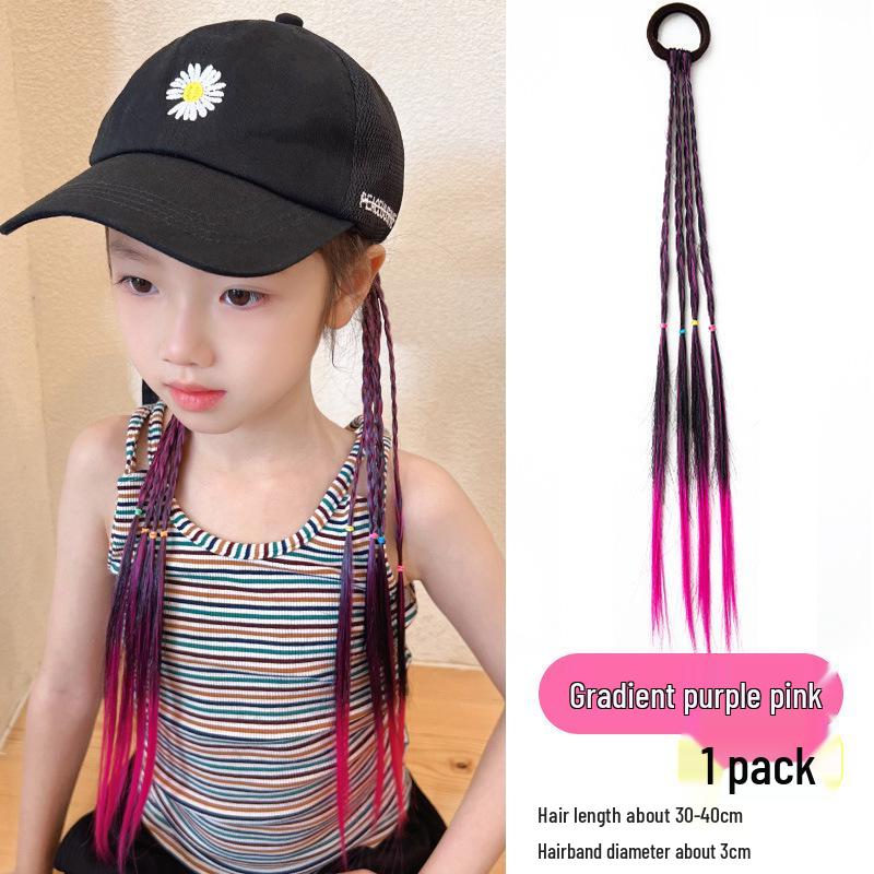 Adorable Butterfly Hair Accessories Set for Girls - Includes Braided Twists, Rubber Bands, and Bow Headbands