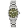 Khaki Field Series Quartz Movement 50M Water Resistant Watch 33Mm Green Dial Stainless Steel Case Stainless Steel Bracelet H69301160