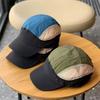 Breathable Mesh Peaked Cap Quick-Dry Short Brim Cap Stylish Baseball Cap  Summer Season