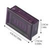 4S 8S 10S 13S 12V 24V 36V 48V Lithium Battery Capacity Indicator Display w/ Shell Percentage Battery Power Display Tester Meter