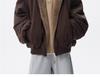 Herren American Style Kapuzen Adler Plüsch Baumwolljacke - Winter Retro Trend, Dick Warm & Lockerer Schnitt