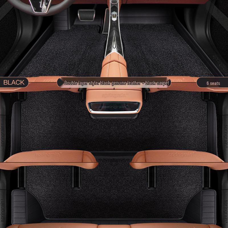AITO M5 Ultra M7 Pro M8 Max M9 Electric Leather Car Floor Mats