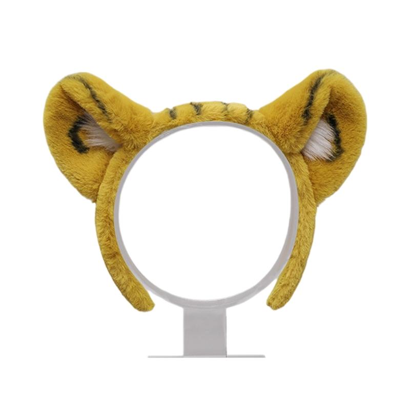 

1Pc Halloween Tigers Costumes for Kids Toddlers Animal Costume Cosplay Accessories Tigers Ears Headband Gloves Tail