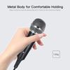 Wired Condenser Microphone Audio 3.5mm Studio Mic Vocal Recording KTV Karaoke Mic with Stand for PC Phone