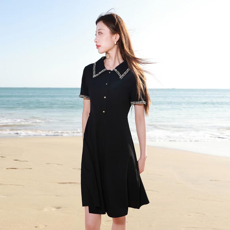 Sancai Plus Size Elegant A-Line Midi Dress