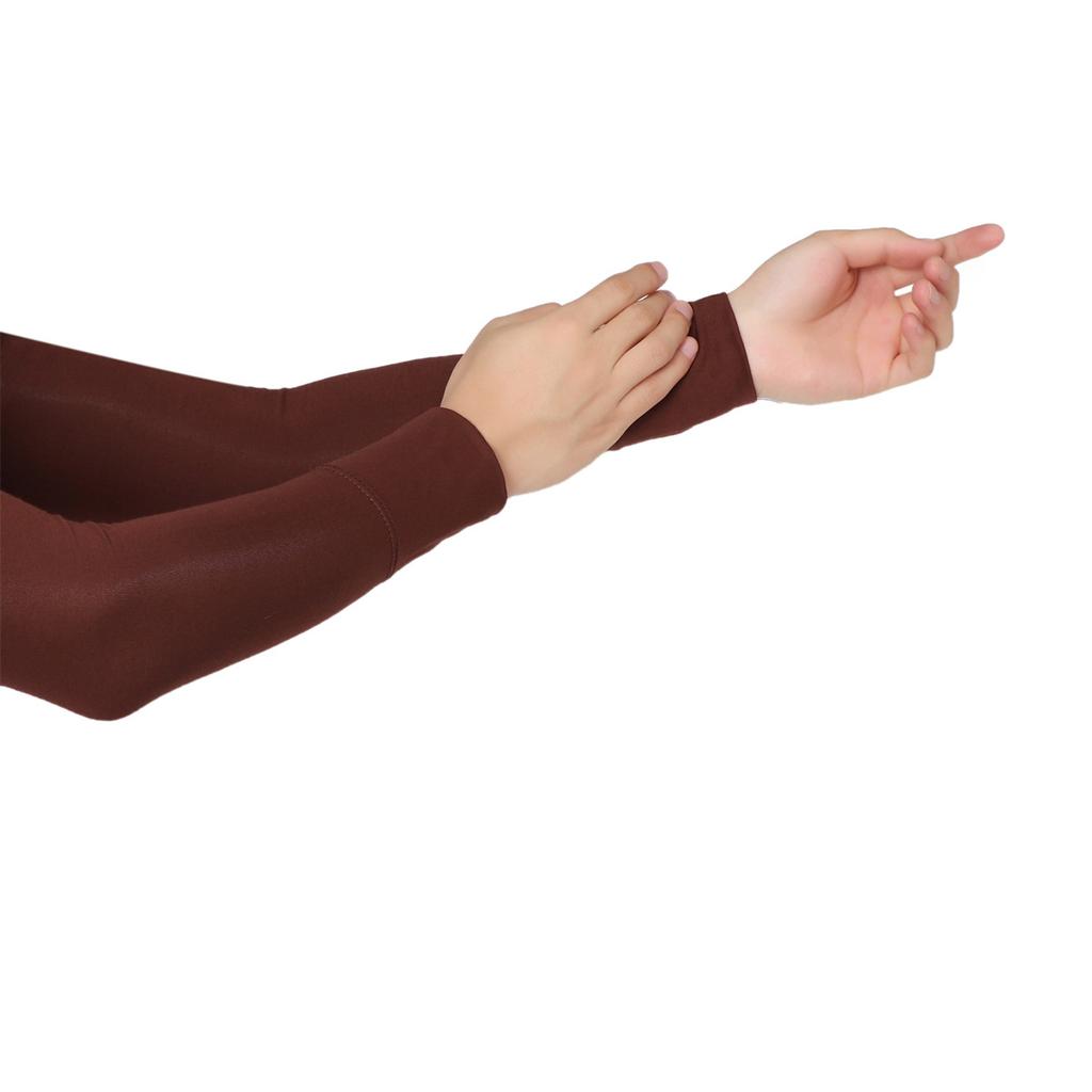 Summer New Cool Modal Cotton Arm Warmers For Women Girls Soft Driving Sunscreen Long-Sleeved Outdoor Solid Color Riding Sleeves