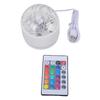 LED Night Light Projector RGB 16 Color USB Powered with Remote Control Projection Light for Game Room Bedroom
