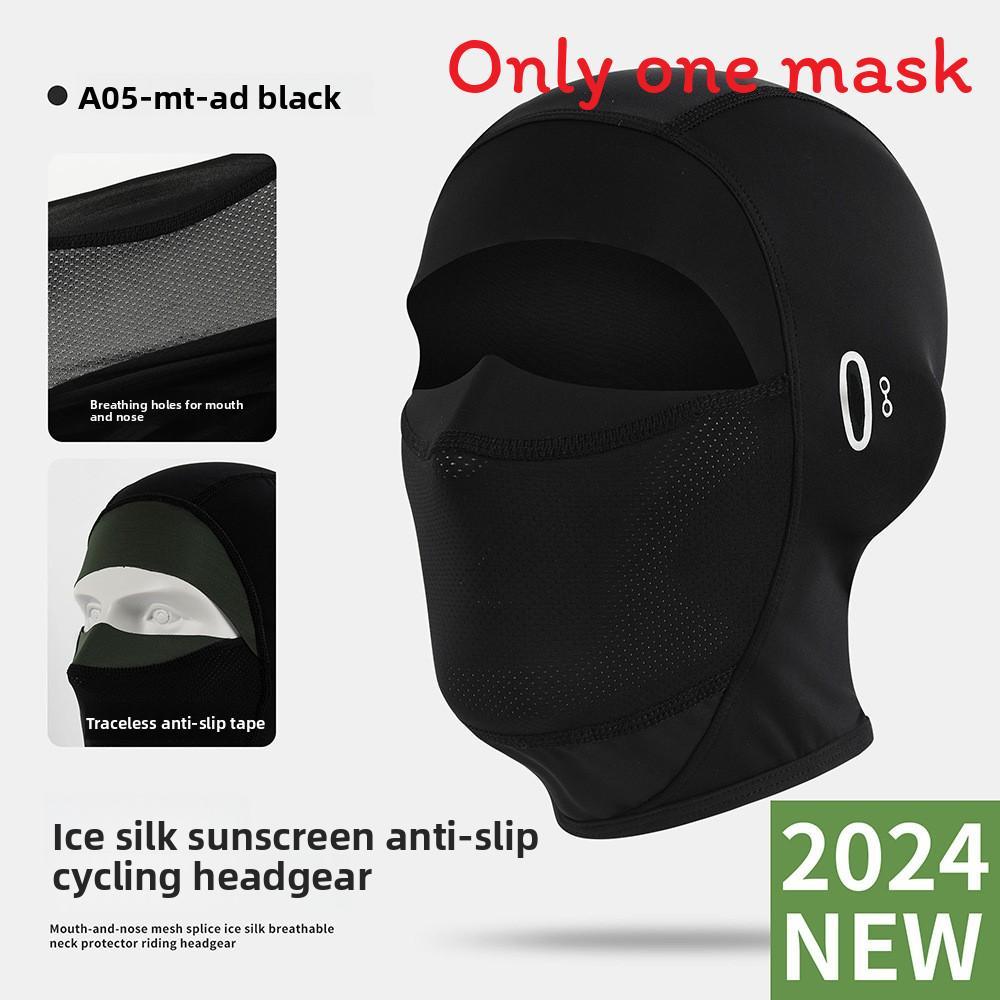 

Cycling Face Mask With Breathable Ice Silk Material For Uv Protection And Sweat Wicking Short