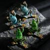 Cute Cartoon Frog Earrings Hip Hop Rock Quirky Creative Personality Fashion Jewelry for Women Dating Gift