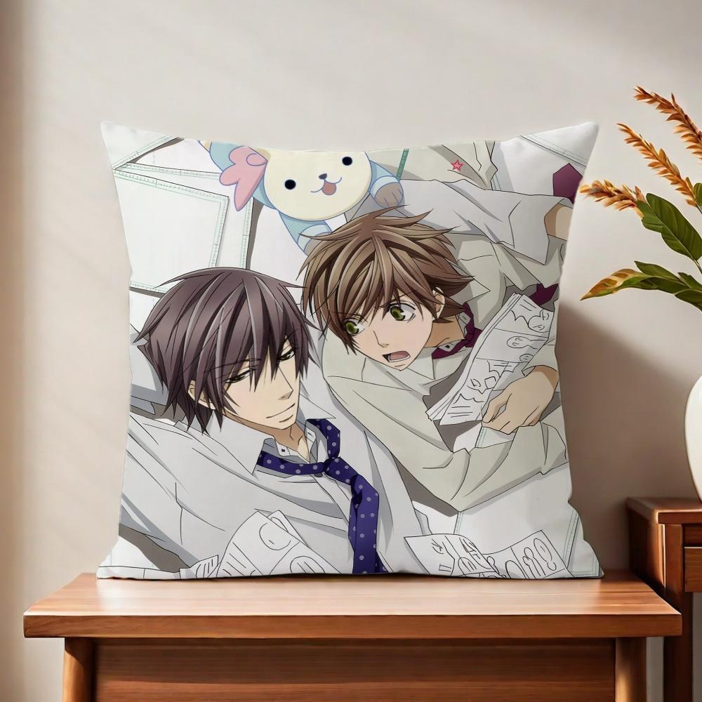 S-sekai-ichi H-hatsukoi cushion cover For Pillow Printing Sofa Decoration Home Car Room Coffee Shop Office Nordic Simplicity