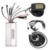 36V 48V 1500W Electric Bike Conversion Kit 35A Sine Wave Controller with Light Wire LCD5 Panel Thumb Throttle