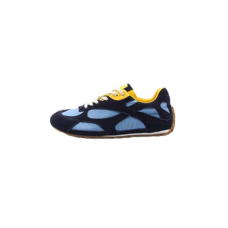 Liu Wen has the same BV Dexun Forrest Gump shoes for women's new versatile retro contrasting colors, ugly and cute big head breathable sports and