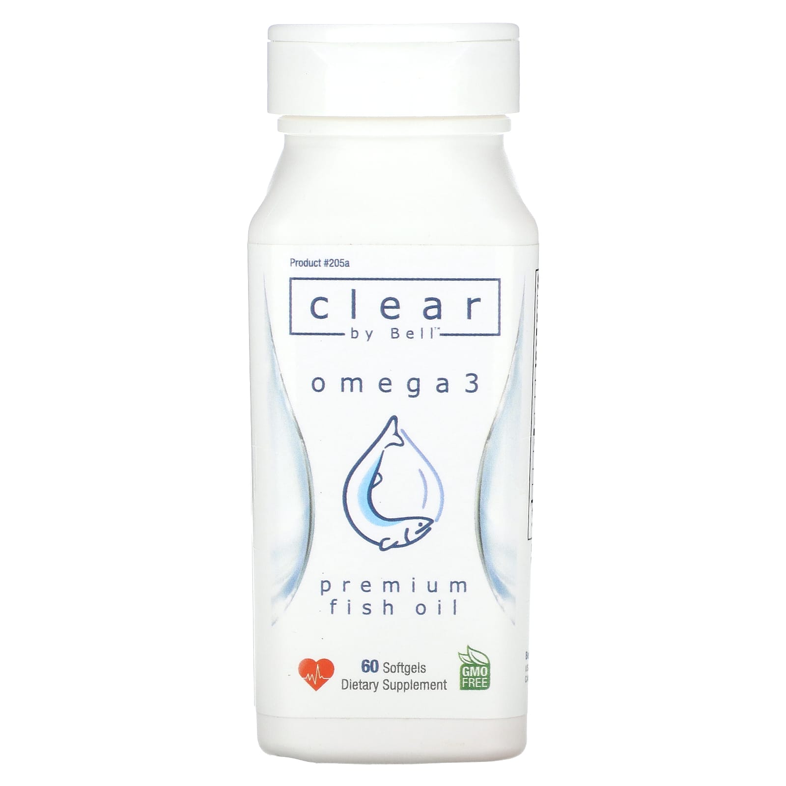 

Bell Lifestyle, Clear by Bell, Омега 3, 60 м яких капсул