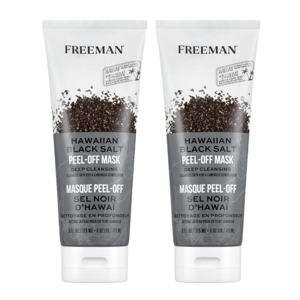 Freeman Exotic Blend Hawaiian Black Salt Peel-Off Facial Mask 175ml (2 pieces)