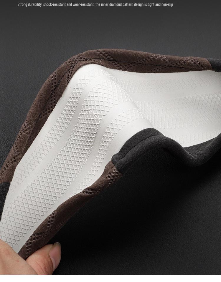 Nio 2024 LeDao L60 Winter Steering Wheel Cover - Ultra-thin, Non-slip, Sweat-absorbing Flocking Protection