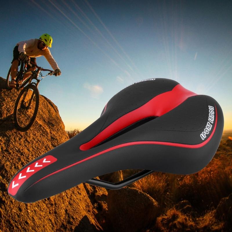 Regulable Secure Bicycles Seats Ride Thickened Silicones Seats Cover Cushions for Road Cyclists